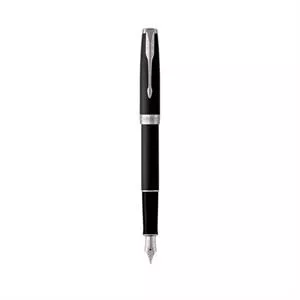 Parker Sonnet Matte Black & Chrome Fountain Pen